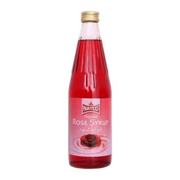 Natco Rose Syrup 725Ml, 12 Pieces Per Carton